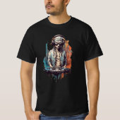 Harmony in Threads: Music Lover Graphics T-shirt (Voorkant)
