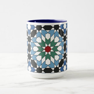 Harmony in Tiles – Moroccan Geometric Mug Mok