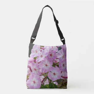 Harmony Phlox – Roze Tuinbloei Crossbody Tas