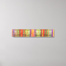 Harmony Stripes Abstracte Moderne Kunst Verpakt Ca Canvas Afdruk