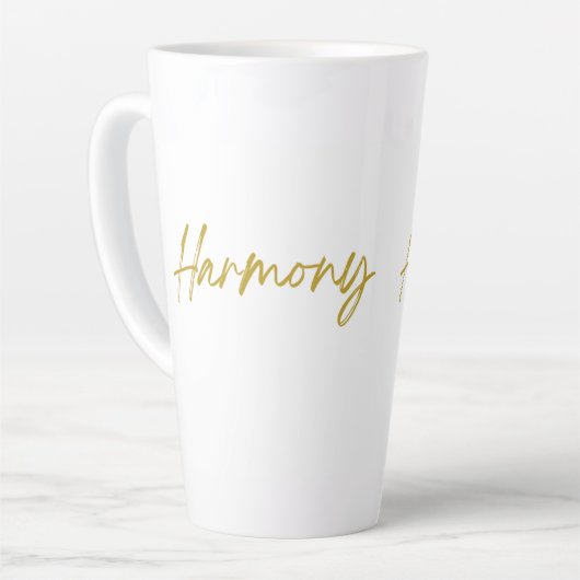 Harmony Tall Latte Mug (Angle gauche)