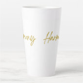 Harmony Tall Latte Mug (Devant)