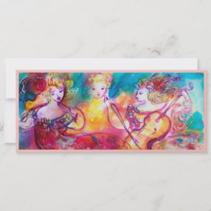 HARMONY TRIO SPRING CONCERT, Champagne Metallic Kaart