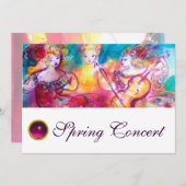 HARMONY TRIO SPRING MUZIEK BEZORG KAART (Voorkant / Achterkant)