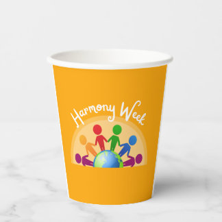 Harmony Week Papieren bekers