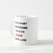 harnassracer, geweldige koffiemok (Voorkant links)