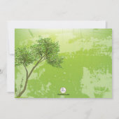 Harness Race Invitation Kaart (Achterkant)