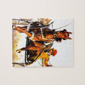 Harness Race Legpuzzel (Horizontaal)