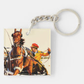 Harness Race Sleutelhanger (Achterkant)