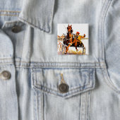 Harness Race Vierkante Button 5,1 Cm (In situ)