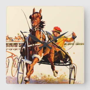 Harness Race Vierkante Klok