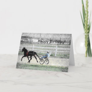 Harness Racing, Birthday Kaart