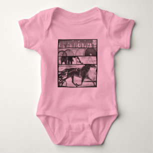 Harness Racing Grunge Romper