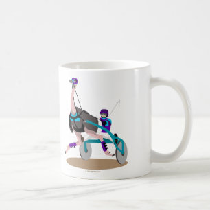 Harness Racing Ostrich Koffiemok