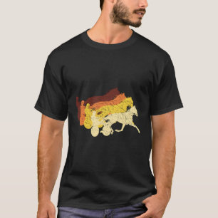Harness Racing Paard Racing Trotting Harness Racer T-shirt