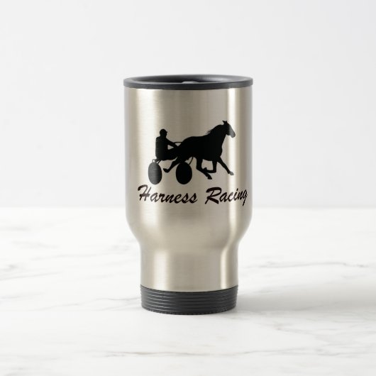Harness Racing Travel Mug Reisbeker (Center)