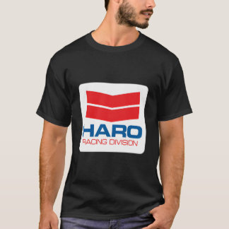 Haro BMX Racing Division wit rood blauw T-shirt