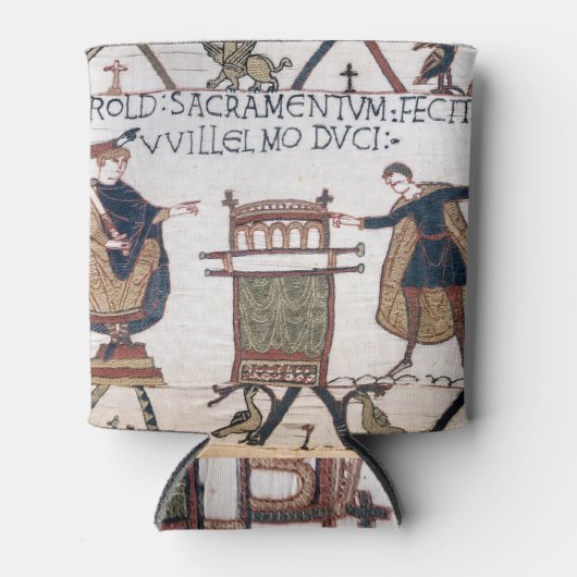 Harold swearing oath on holy relics blikjeskoeler (Voorkant)