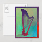 Harp 5 briefkaart (Voorkant / Achterkant)