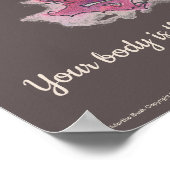 Harp Art Poster Khalil Gibran Quote (Hoek)