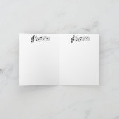 Harp Blank Note-Kaart Kaart (Binnen)