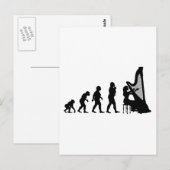 Harp Briefkaart (Voorkant / Achterkant)