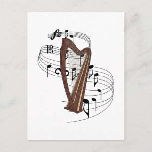 Harp Briefkaart