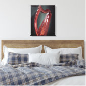 Harp Canvas Afdruk (Insitu (Slaapkamer))