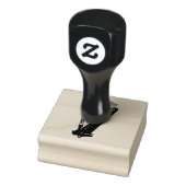 Harp cartoon illustratie rubberstempel (Stempel)