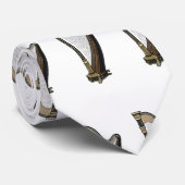 Harp cartoon illustratie stropdas (Opgerold)