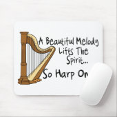 Harp erop muismat (Met muis)