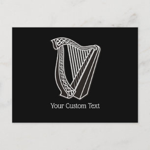 Harp Icon Briefkaart