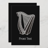 Harp Icon Kaart (Voorkant / Achterkant)