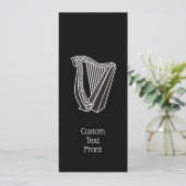 Harp Icon Kaart (Staand voorkant)