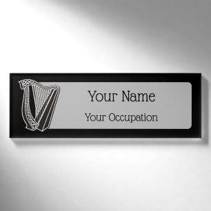 Harp Icon Naambadge