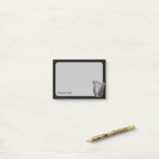 Harp Icon Post-it® Notes (Op bureau)