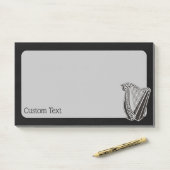 Harp Icon Post-it® Notes (Op bureau)