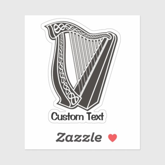 Harp Icon Sticker (Vel)