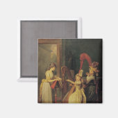 Harp-les van Madame de Genlis Magneet (Voorkant / Achterkant)