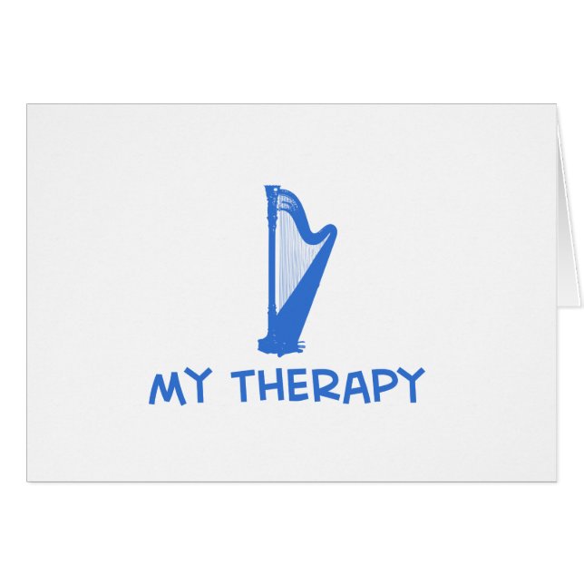 Harp mijn therapie (Voorkant Horizontaal)