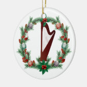 Harp Music kerstmis met ornament Gift (Links)