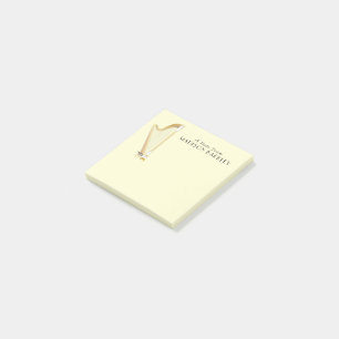 Harp Musician Music Teacher Post-it® Notes