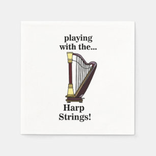 Harp Muziekinstrument Harp Feest Servet