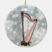 Harp Ornament Music Gift (Achterkant)