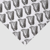Harp Pictogram Achtergrond Tissuepapier (Detail)