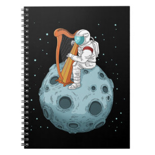 Harp Player Gifts Girls Harpist Gift Women Harp Notitieboek