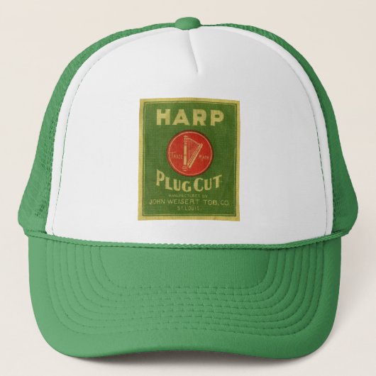 Harp Plug Cut Tobacco Trucker Pet (Voorkant)