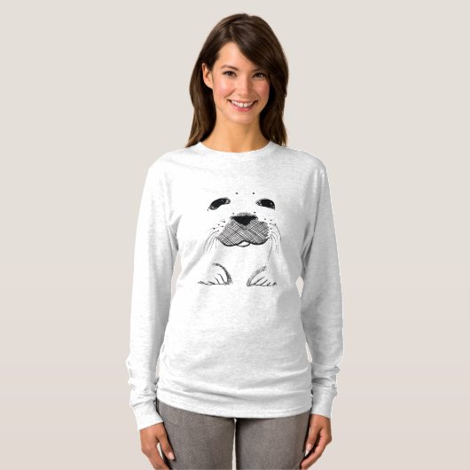 Harp Seal Pup T-shirt (Voorkant volledig)