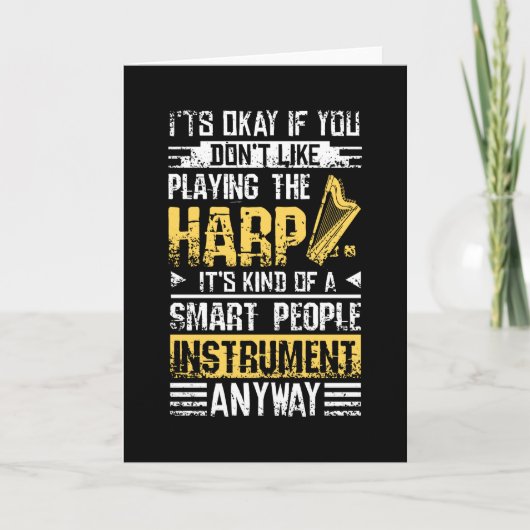 Harp Smart People Kaart (Voorkant)