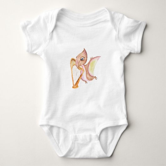 Harp Speling Dinosaur Romper (Voorkant)